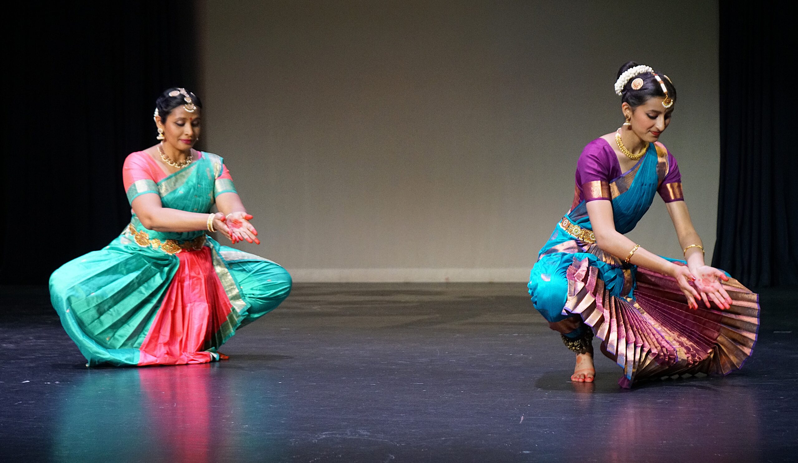 Bharatanatyam student