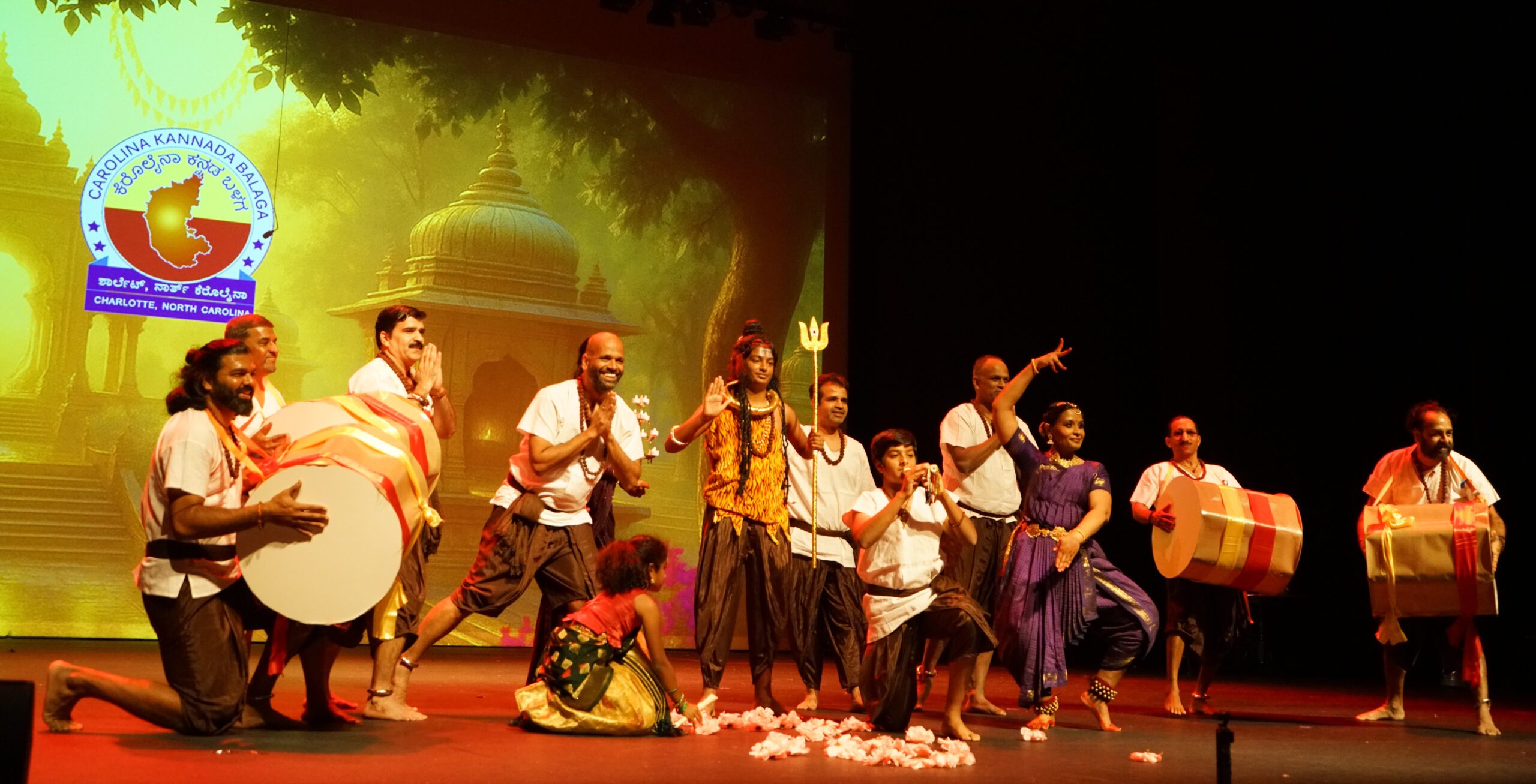 Kantara Chapter 2 dance with Jamma Jamma group